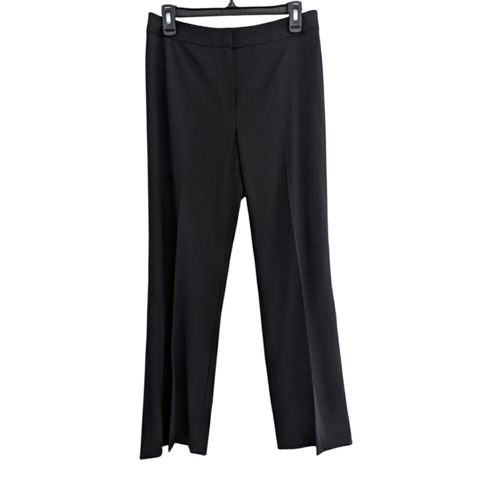 Lafayette 148 New York Black Wool Dress Pants Size 6